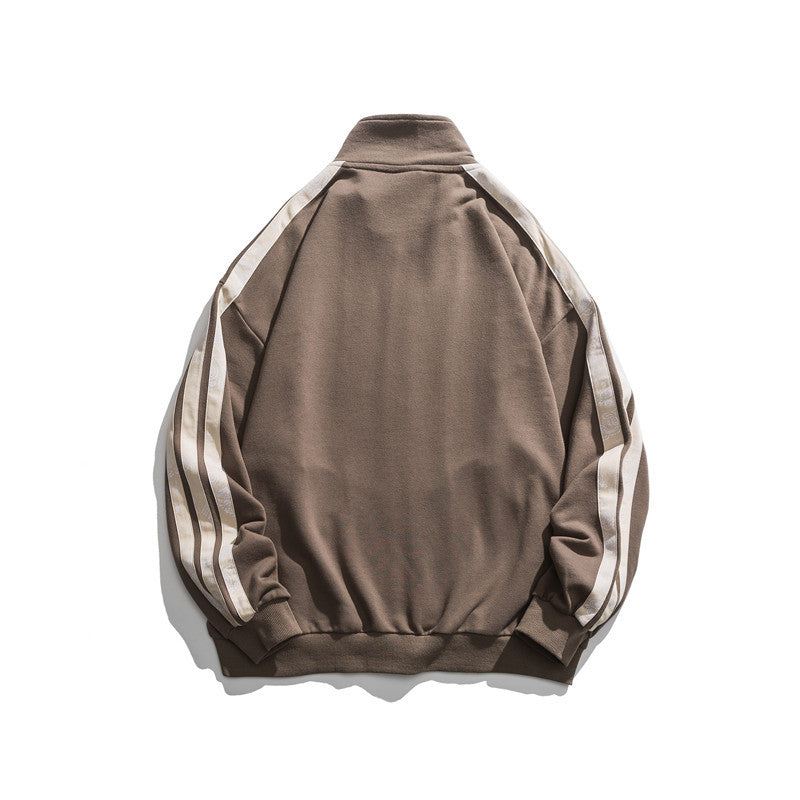 Zip up Hoodies Men's Autumn Casual Loose Sports Top