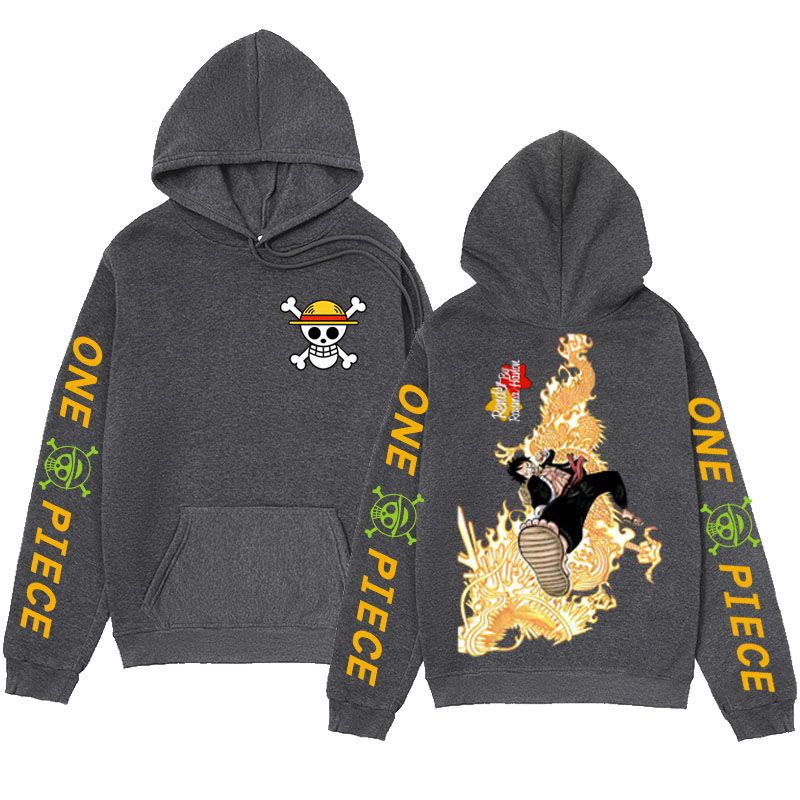 Anime Hoddies King of the Sea Sweater One Piece Anime Hoodie Catch Coat