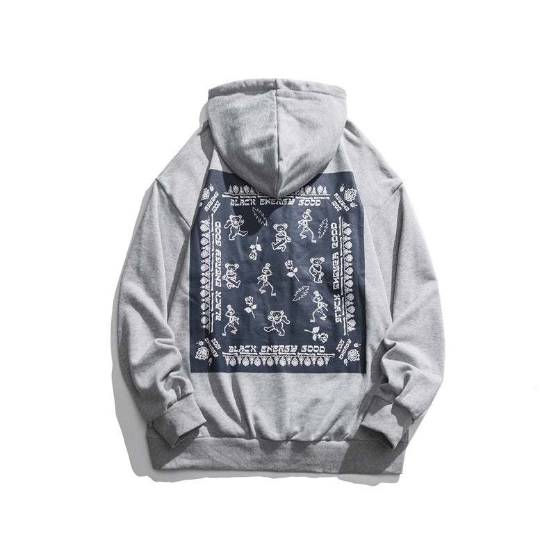 Men's Graphic Hoodies Men's Hooded Sweater Printed