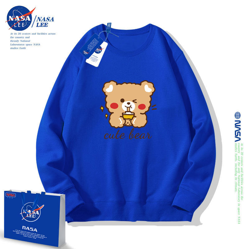Nasa Children Hoodie Nasa Children'S Round Neck Sweater Spring And Autumn Loose