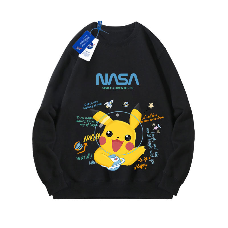 Nasa Children Hoodie Nasa Children'S Round Neck Sweater Spring And Autumn