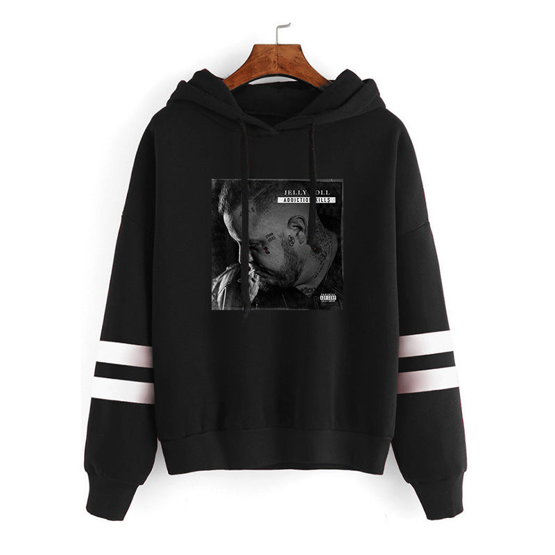 Jelly Roll Hoodie Jelly Roll Peripheral Printed Sweater