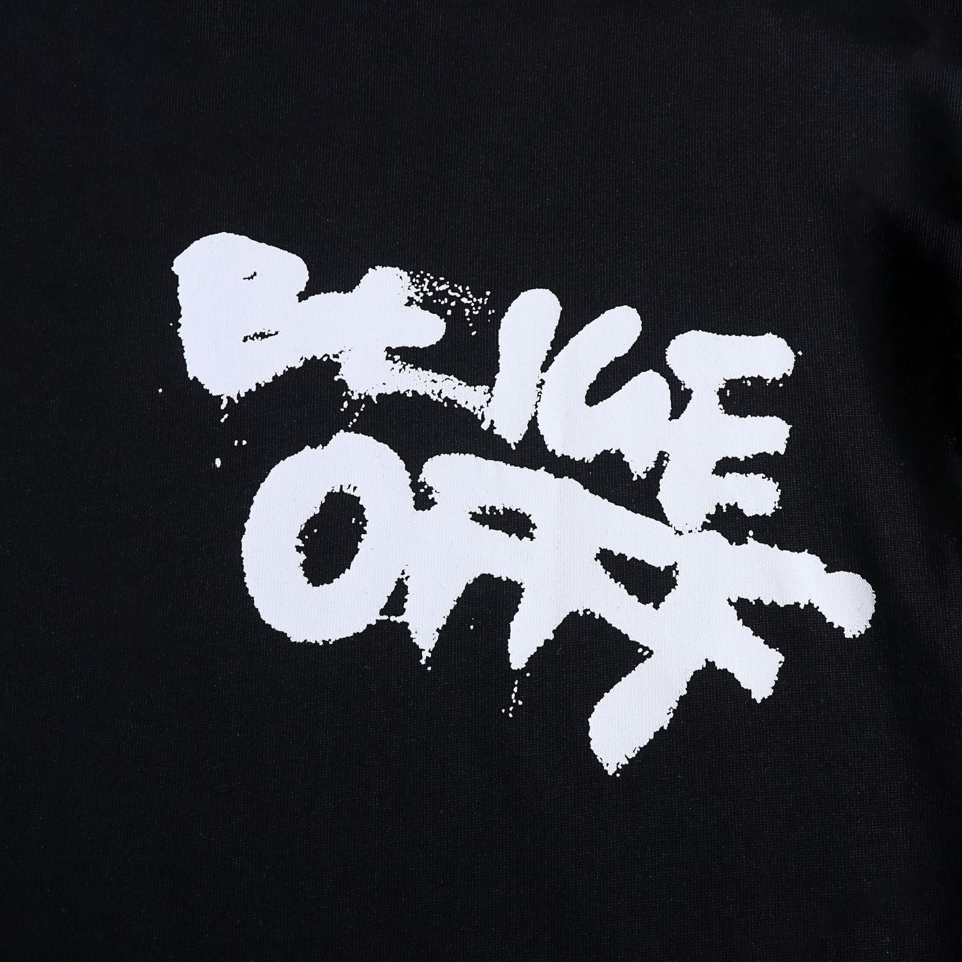 Ow T Shirts Printed Male and Female Trendy Brand Short Sleeve