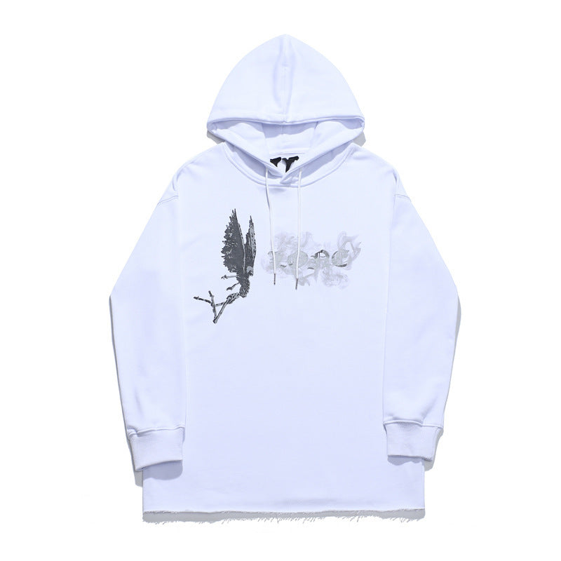 Vlone Hoodie Hoodie Men And Women Couple Big V Hoodie Coat