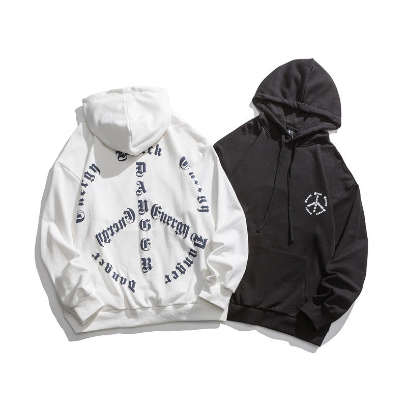 Men's Graphic Hoodies Men's Printed Hooded Sweater Top