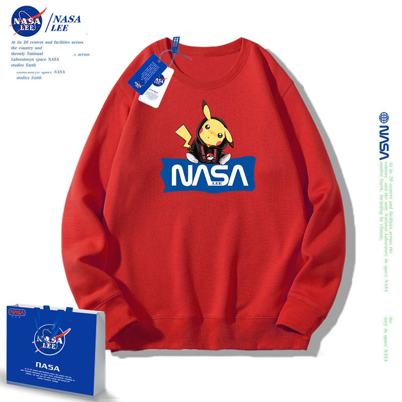 Nasa Children Hoodie Nasa Children 'S Round Neck Sweater Spring And Autumn Loose