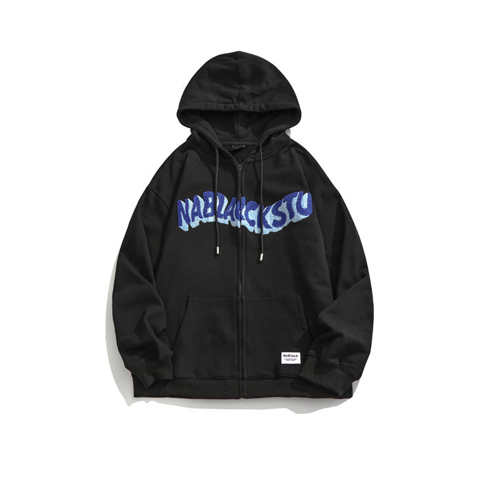 Men's Graphic Hoodies Men's Vintage Sweater Men's Casual Jacket