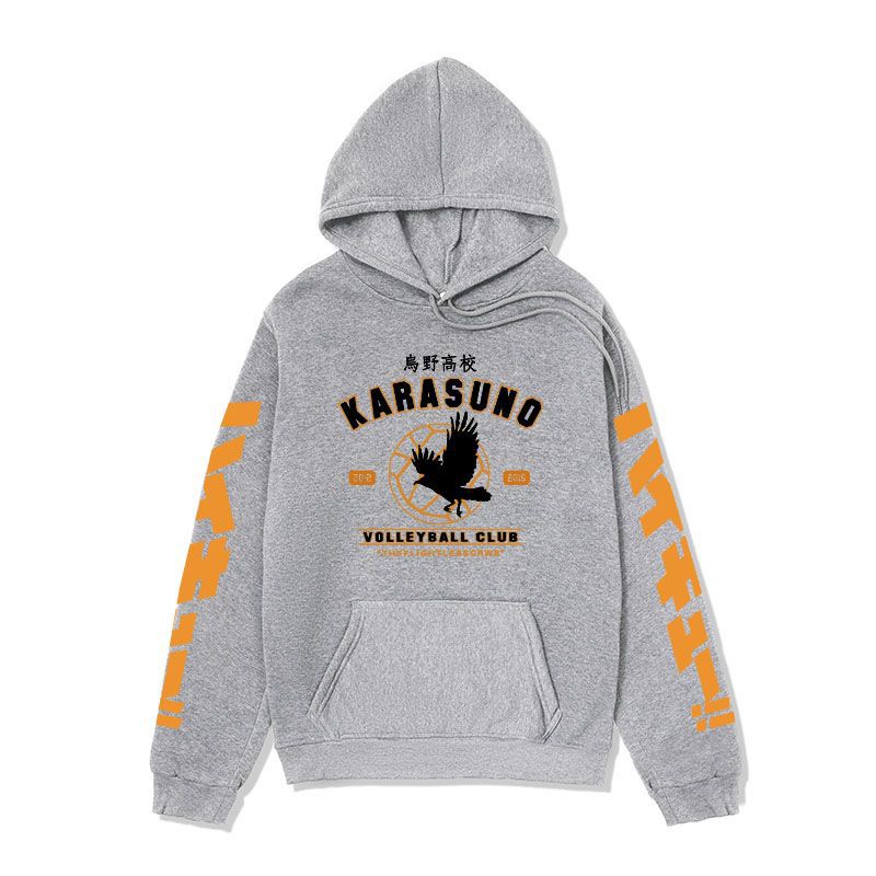 Anime Hoddies Volleyball Junior Series Sweater Spring and Autumn Street Fashion Hoodie Coat
