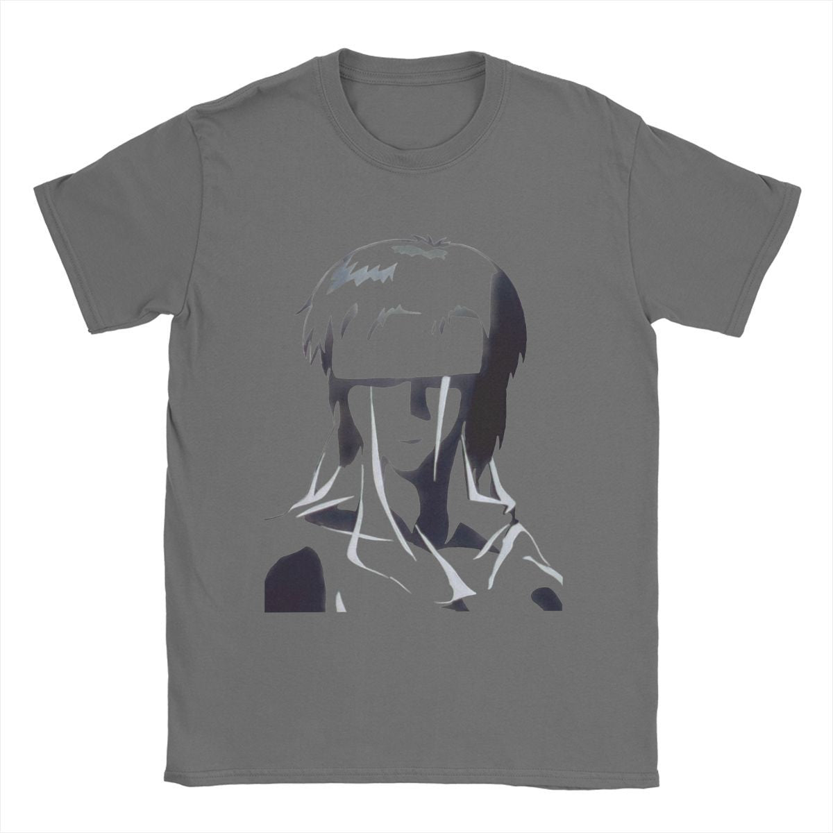Ghost In The Shell Men T Shirts Anime Manga Casual T-Shirt