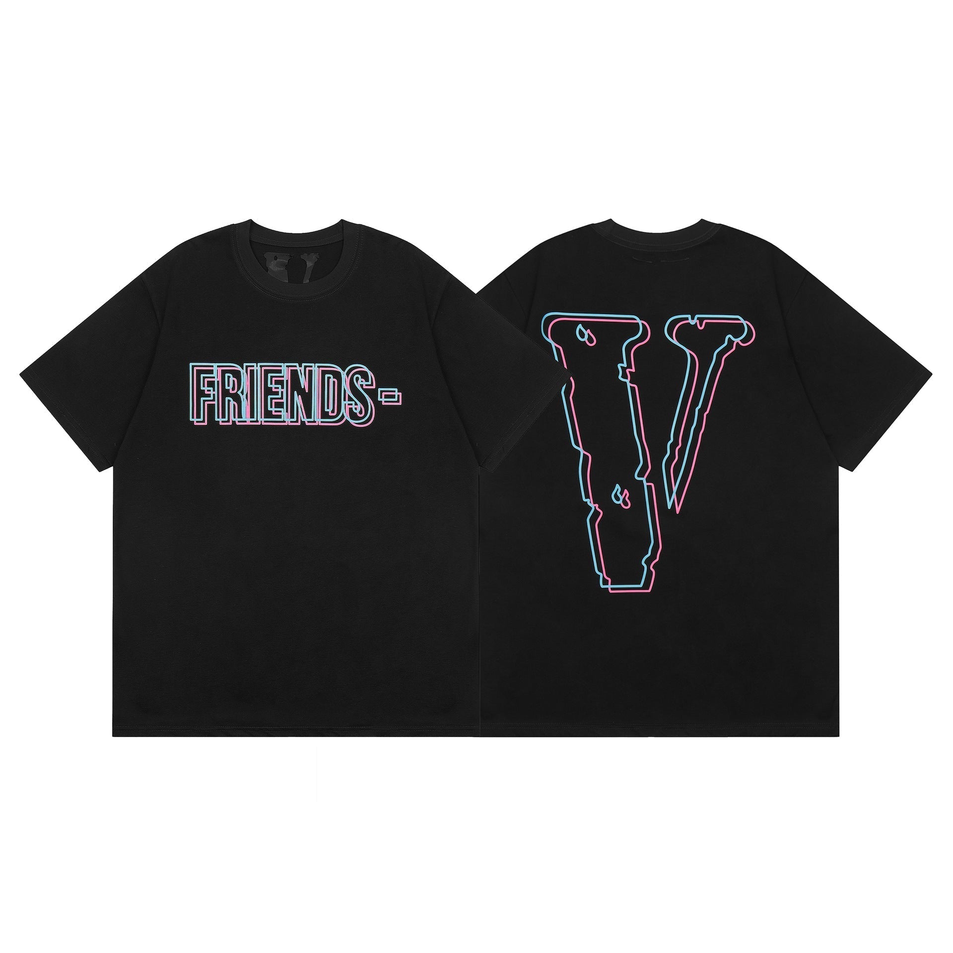 Vlone T Shirt Spring/Summer Line Big V Pattern
