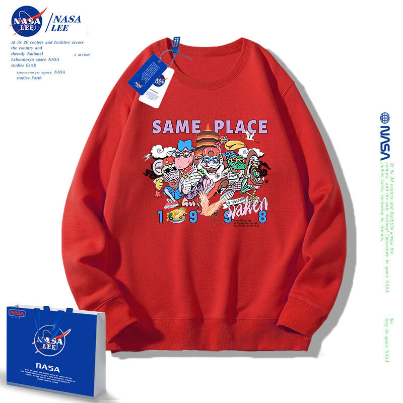 Nasa Children Hoodie Nasa Sweater Boys' Spring And Autumn Loose