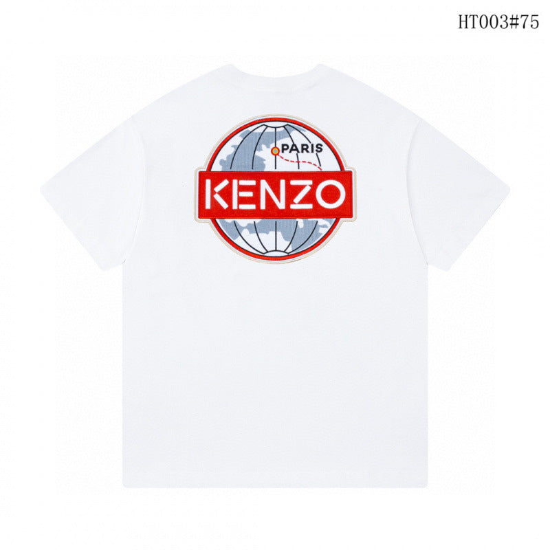 KENZO T Shirt Summer Tiger Head Casual