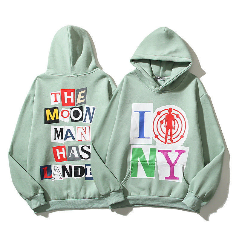 Kanye West Sunday Service Hoodie The Moon Man Has Landed Hoodie