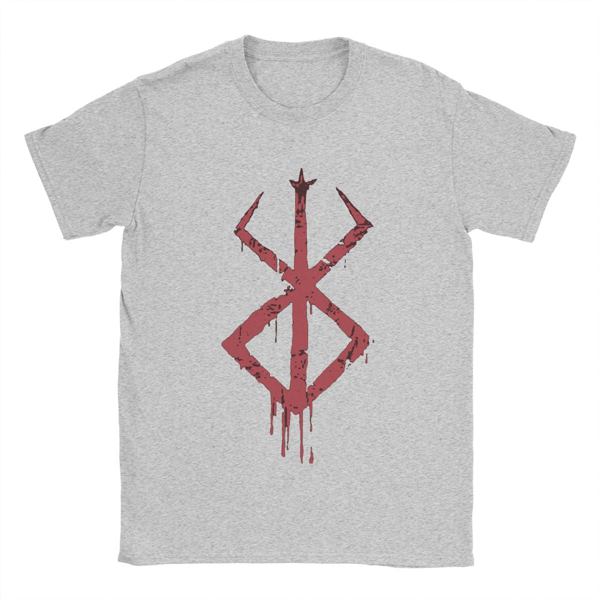 Men's Anime Brand Of Sacrifice Symbol T Shirt  Cotton Tops