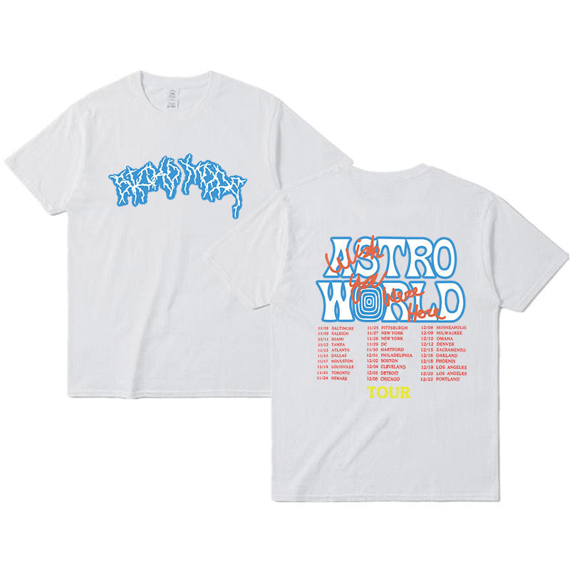24ss uptopia t shirt men vintage hiphop cotton