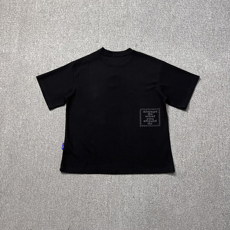 Always Do What You Should Do T Shirts Short Sleeve Summer Men and Women