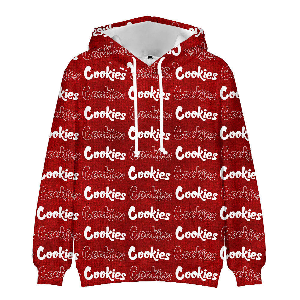 Cookies Hoodie Digital Printing Pullover Hoodie