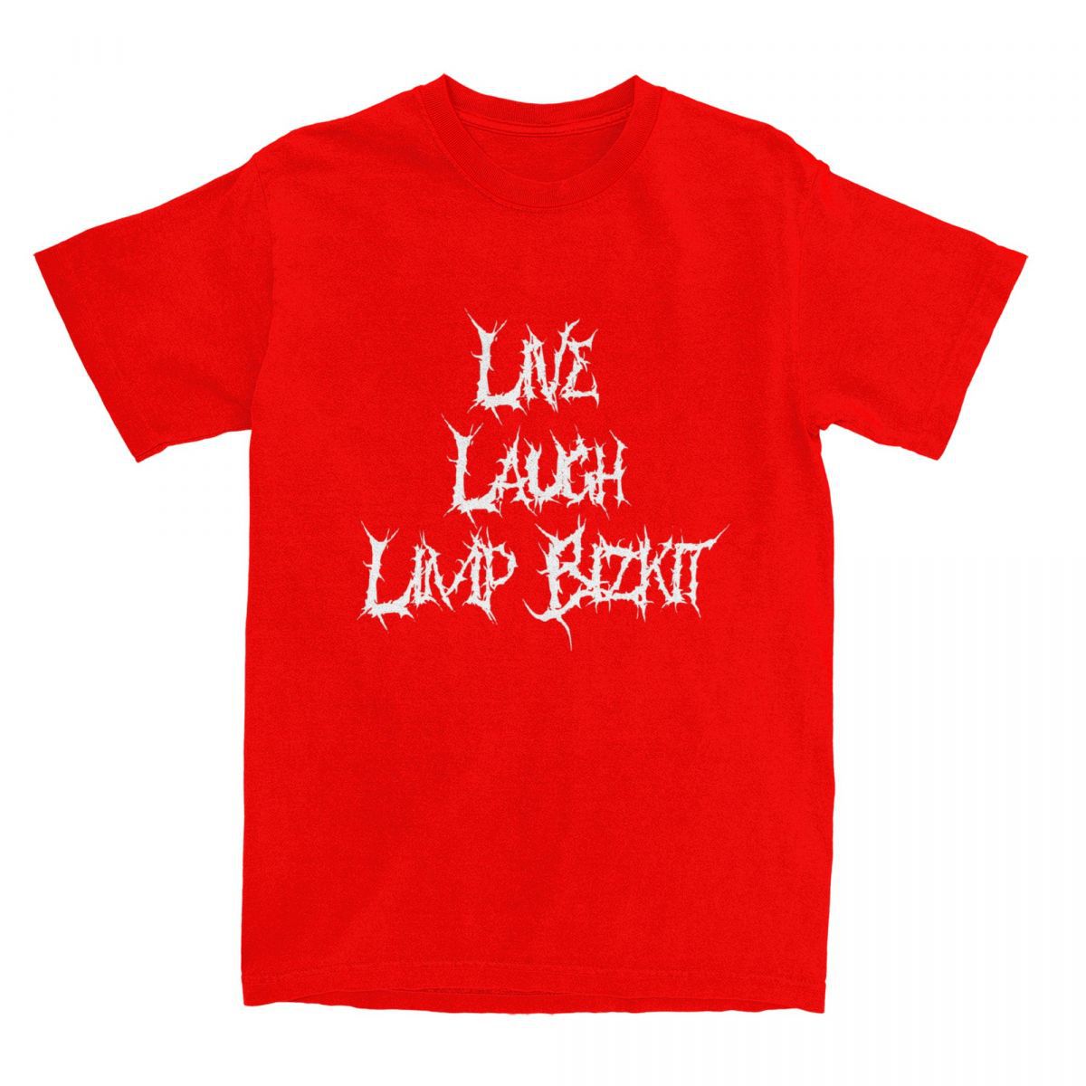 Vintage T Shirt Limp Bizkit Band Cotton T-Shirts Leisure