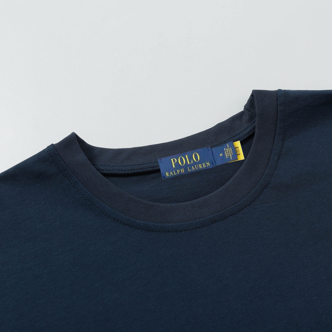 Ralph Lauren T Shirts Summer Cotton Short Sleeves