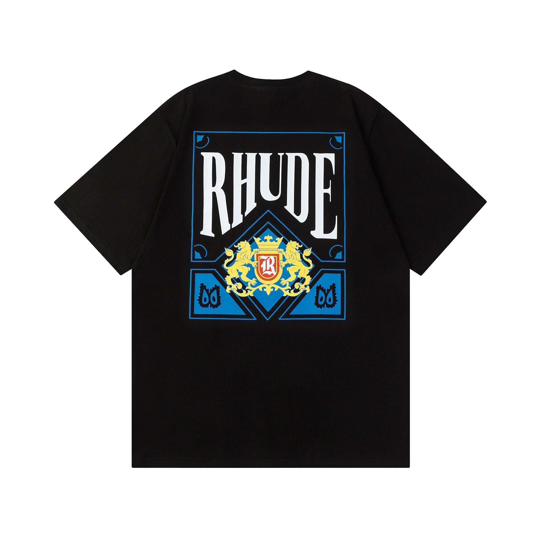 Rhude T Shirt Micro Standard Poker Printed Short Sleeve T-Shirt