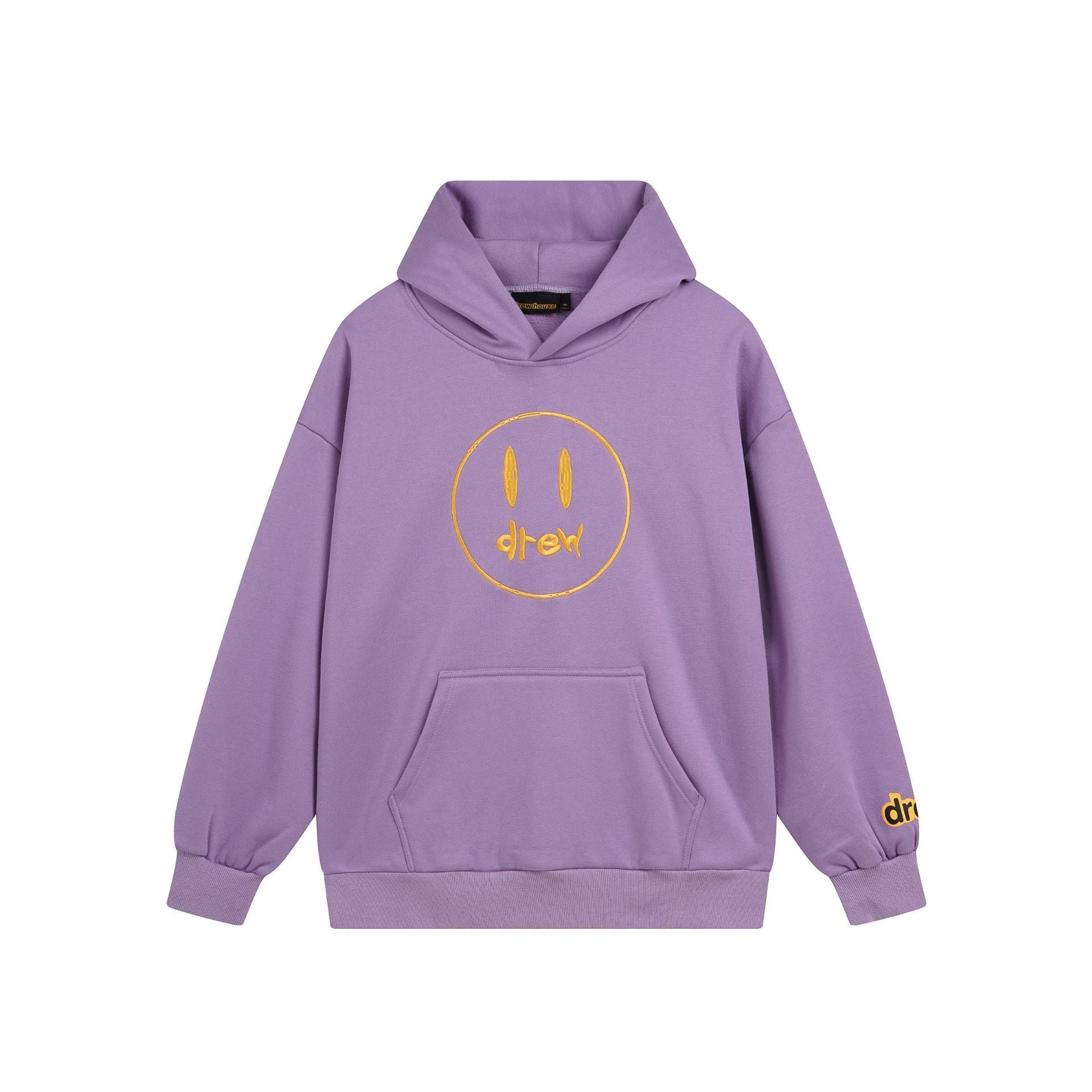 Drew House Hoodie Unisex Loose Embroidery Logo Casual Hoodie