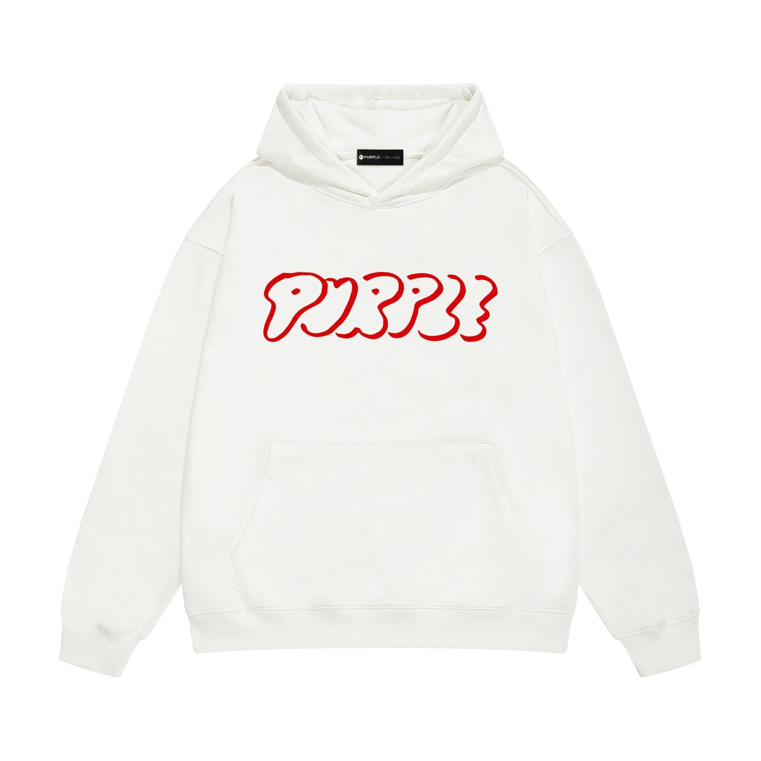 Purple Brand Hoodie Fashion Loose Hooded Sweater