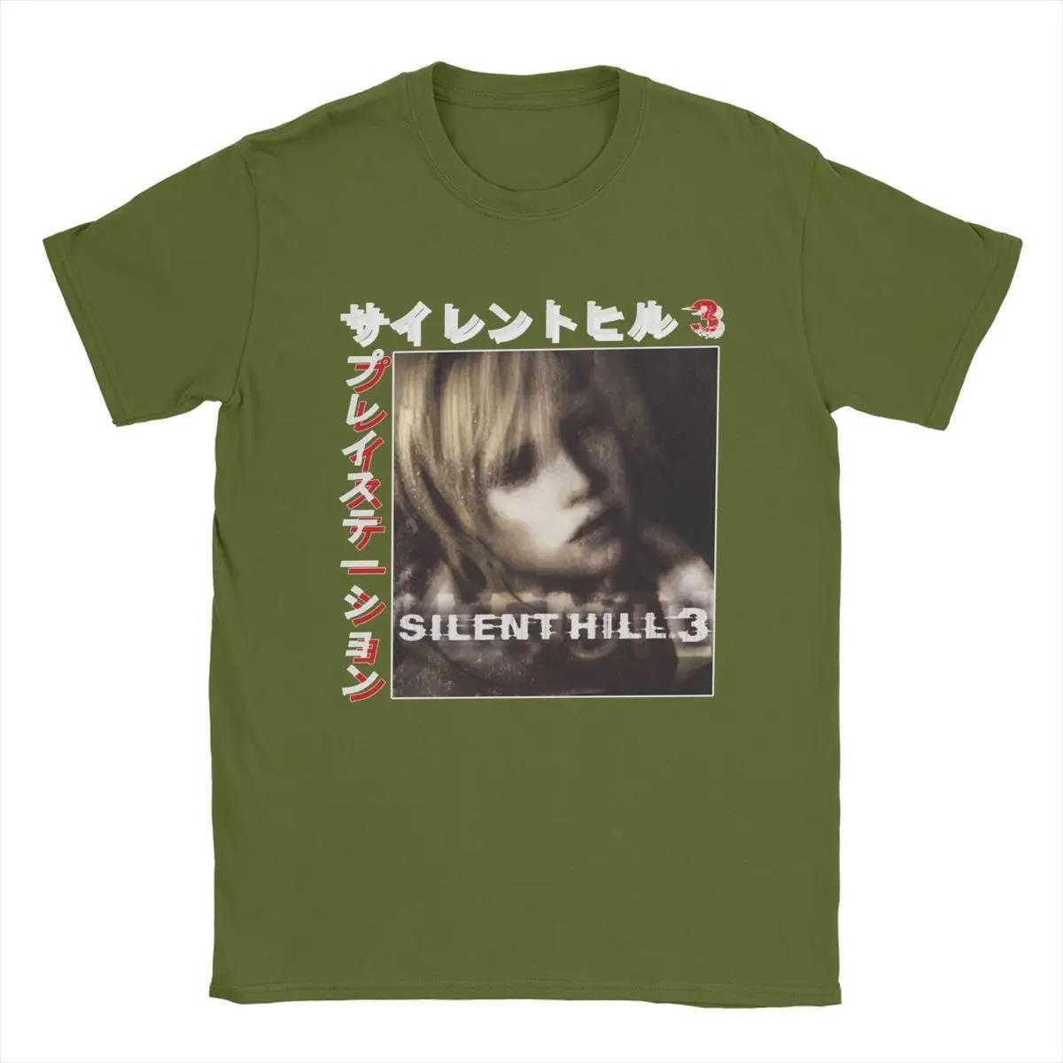 Men's Silent Hill 3 T Shirt  Cotton Clothes Vintage Short
