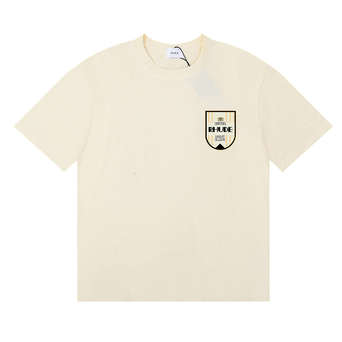 Rhude T Shirt Ski Theme Letter Print Short Sleeve T-Shirt