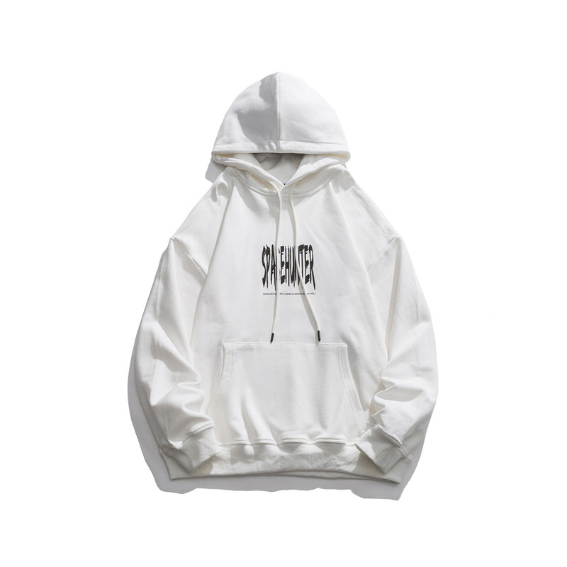 Men's Graphic Hoodies Figure Printed Hooded Long Sleeve Top Men