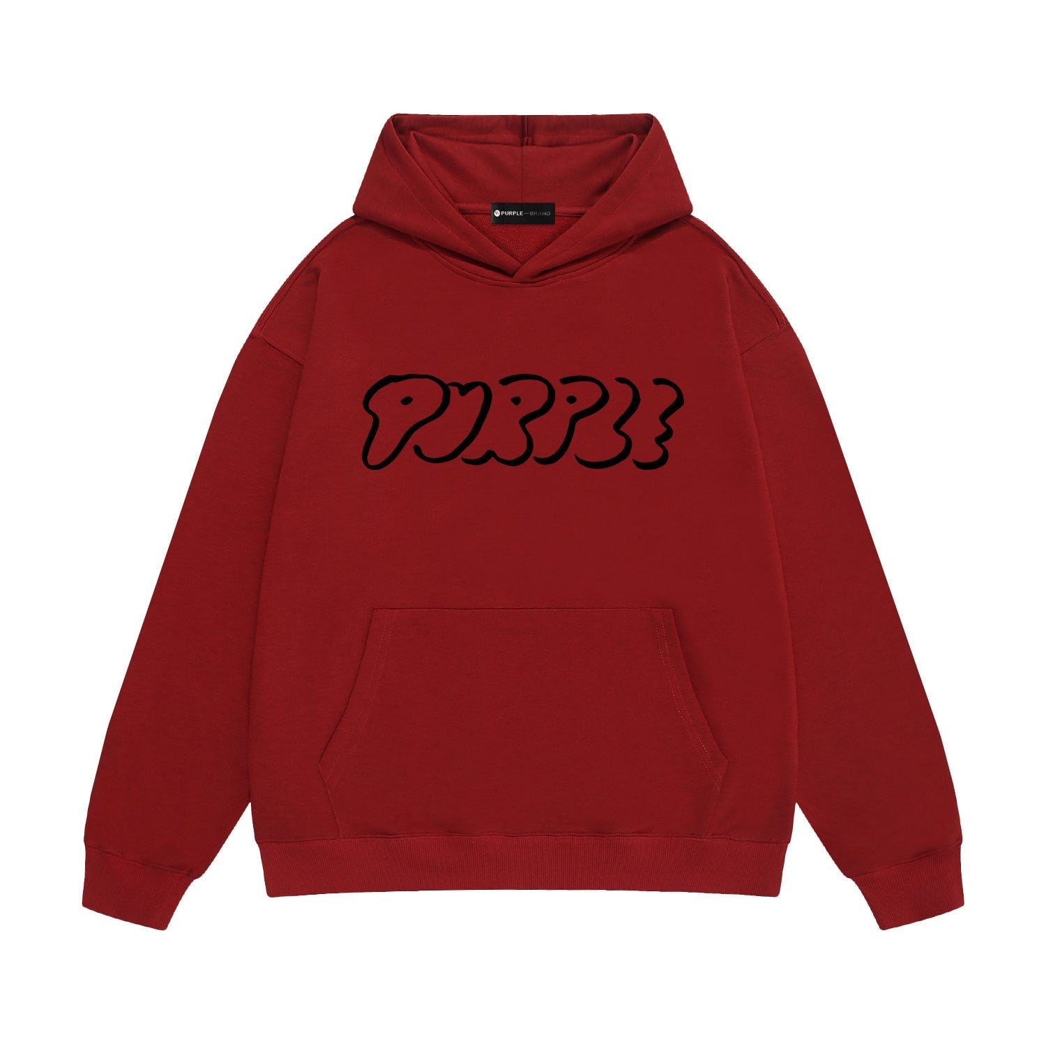 Purple Brand Hoodie Fashion Loose Hooded Sweater