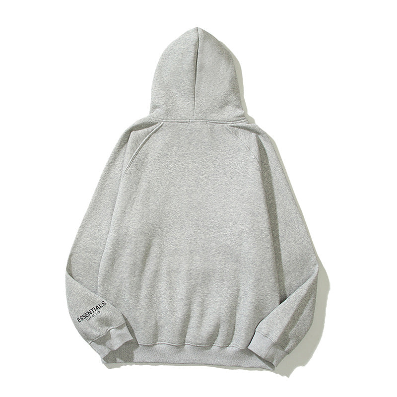 Kanye West Sunday Service Hoodie Fog Hooded Sweater Fleece-Lined Reflective Couple Sweater