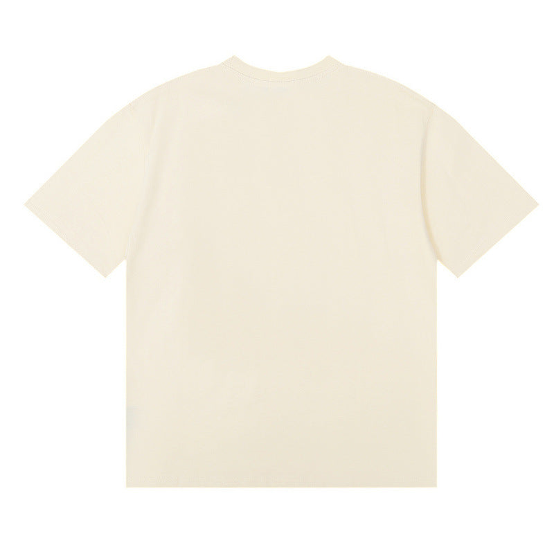 Rhude T Shirt Racing Formula Letter Logo Pattern Short Sleeve T-Shirt