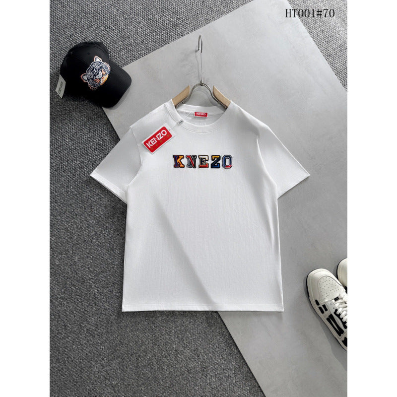 KENZO T Shirt Summer Tiger Head Casual