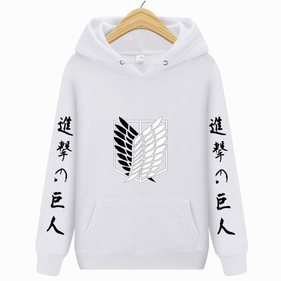 Adolesence Sweatshirt Attack Titan Hoodie Loose Fleece