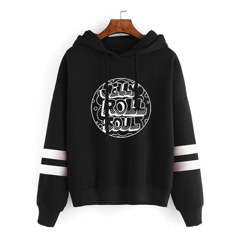 Jelly Roll Hoodie Jelly Roll Peripheral Printed Sweater