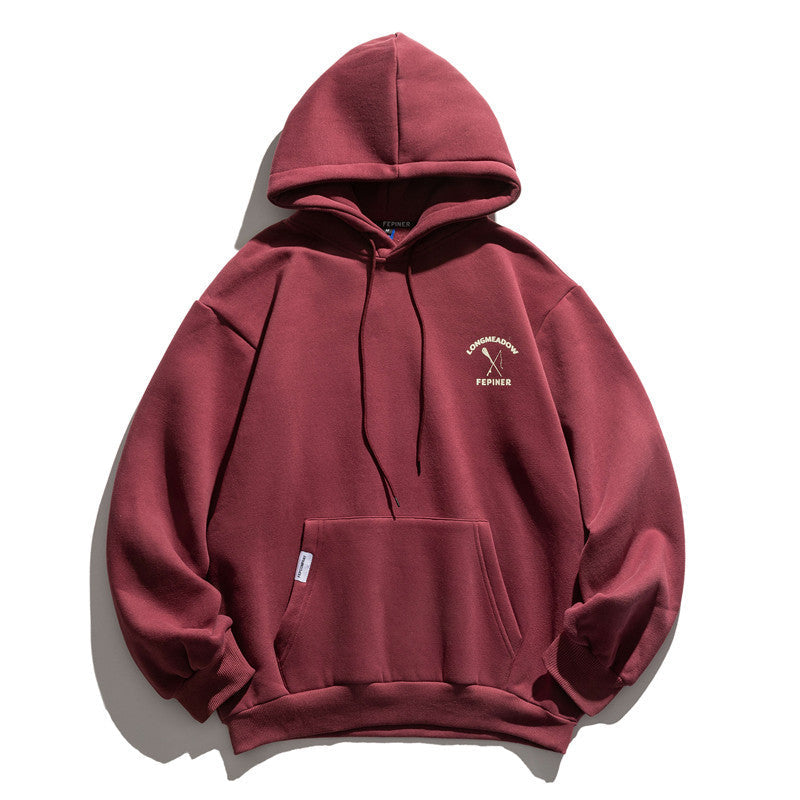 Mens Graphic Hoodies Men's Autumn Letters Printed Hoodie Jacket