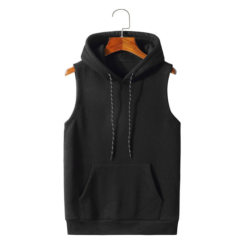 MEN'S Hoodie Hooded Waistcoat