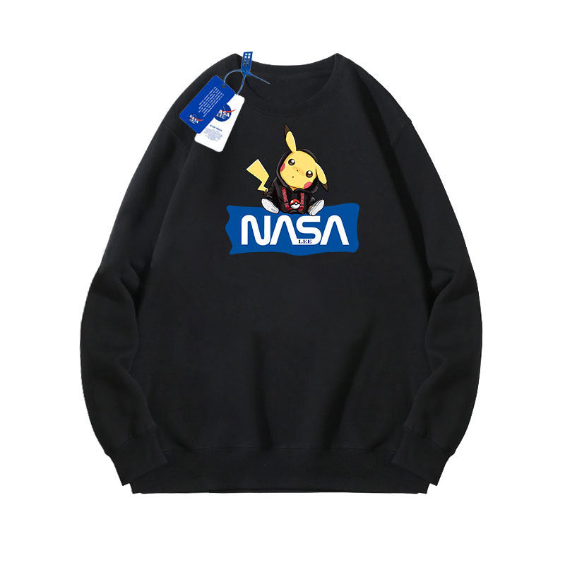 Nasa Children Hoodie Nasa Children 'S Round Neck Sweater Spring And Autumn Loose
