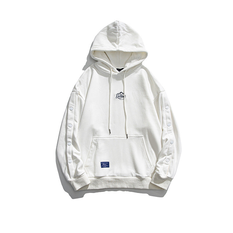 Men's Graphic Hoodies Men's Autumn Trendy Loose Hooded Sweater