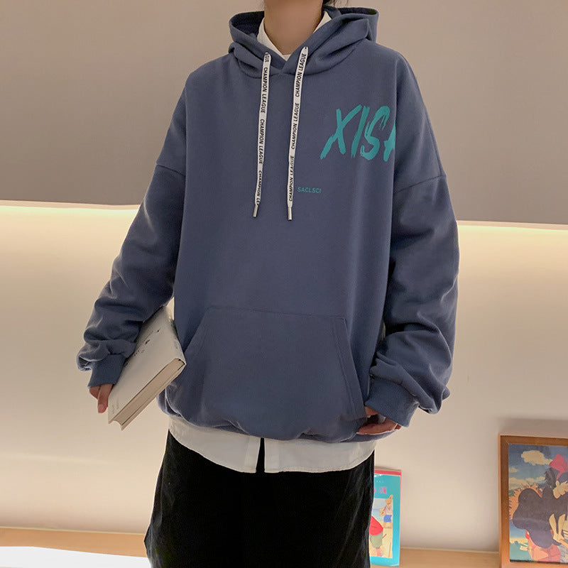 Men's Hoodie Letter Print Loose