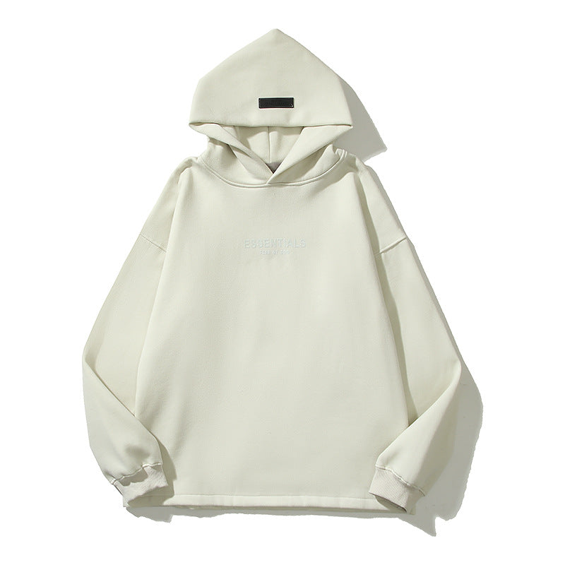 Kanye West Sunday Service Hoodie Fog Flocking Casual Hooded Sweater