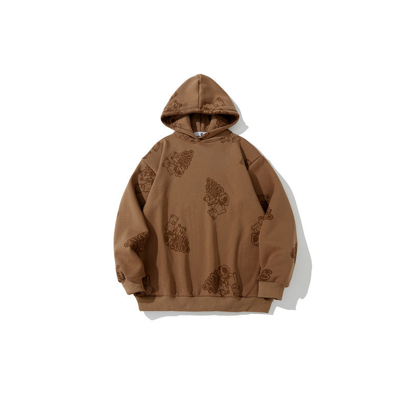 Man Fall Outfits Hoodie Loose Thick Casual Hoodie