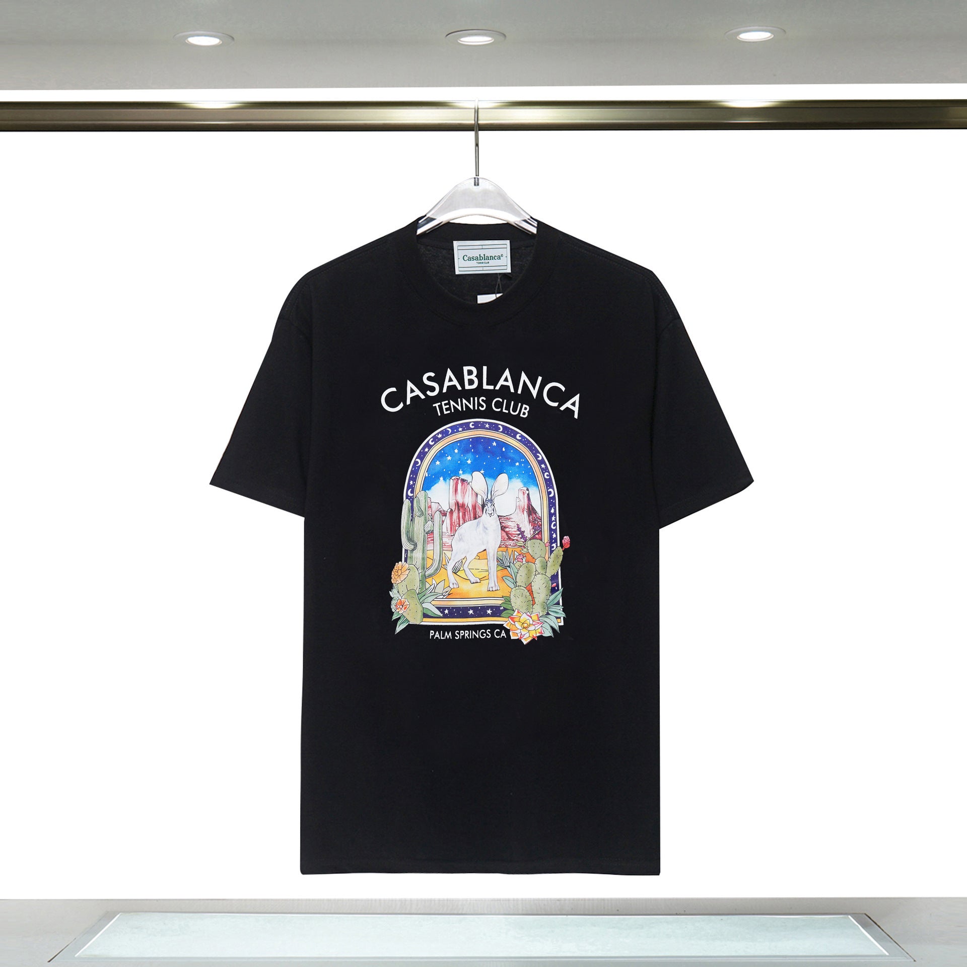 Casablanca T Shirts Loose Short Sleeve T-Shirt