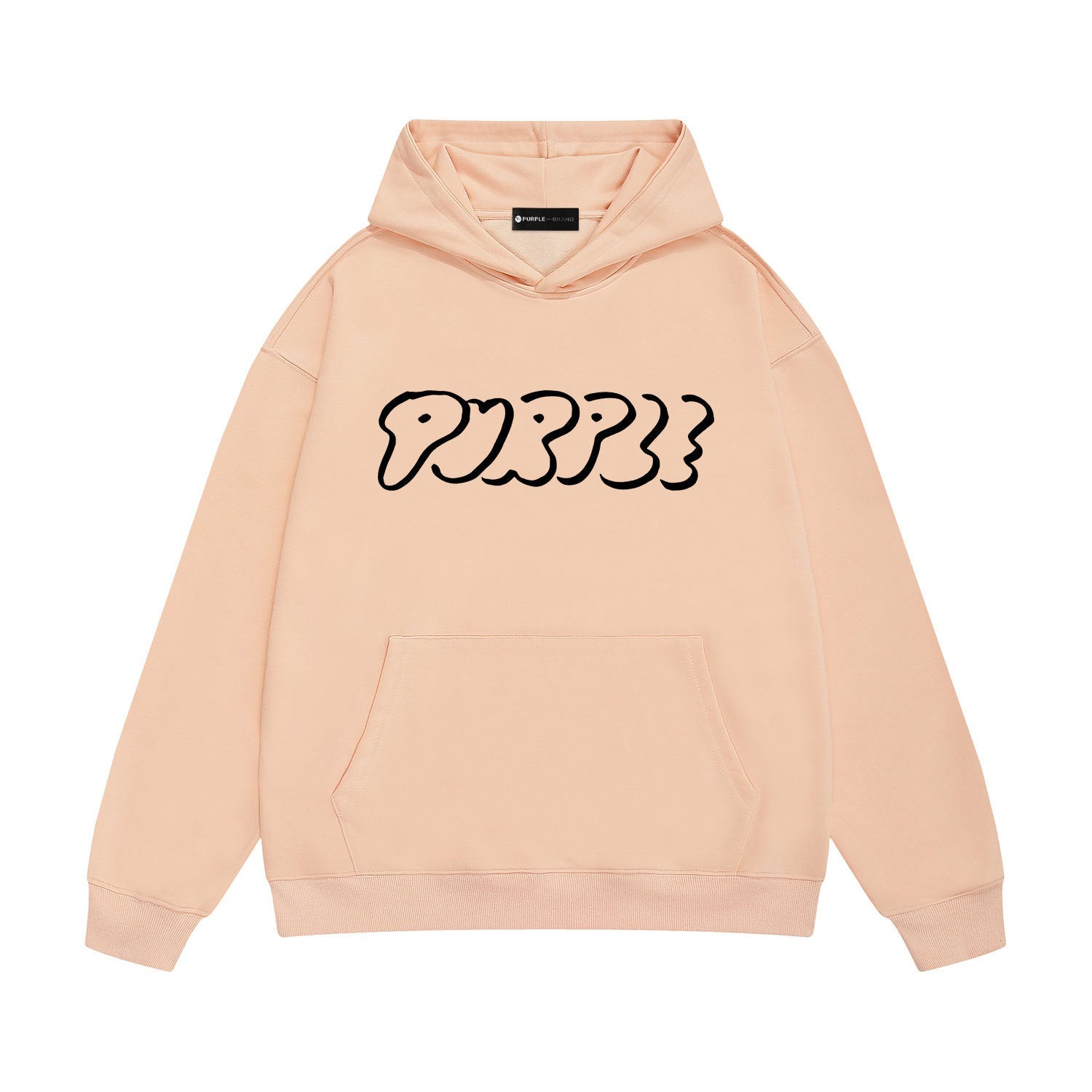 Purple Brand Hoodie Fashion Loose Hooded Sweater