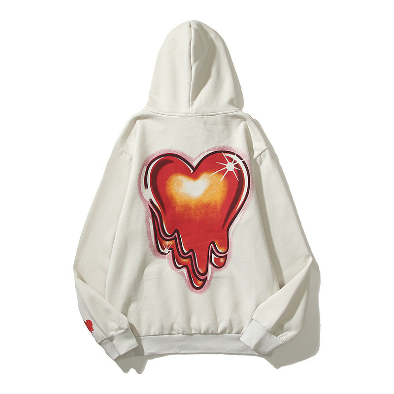 Kanye West Sunday Service Hoodie Autumn And Winter Hoodie Men And Women Dissolved Love Loose