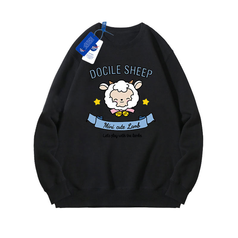 Nasa Children Hoodie Nasa Joint Name Children'S Round Neck Sweater Spring And Autumn Loose