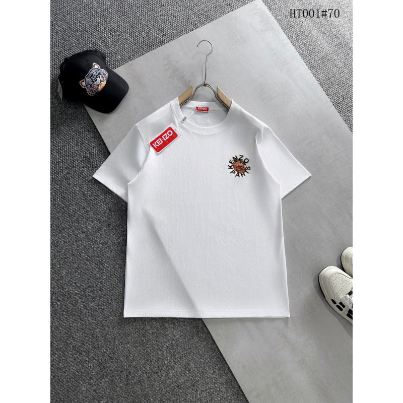 KENZO T Shirt Summer Tiger Head Casual