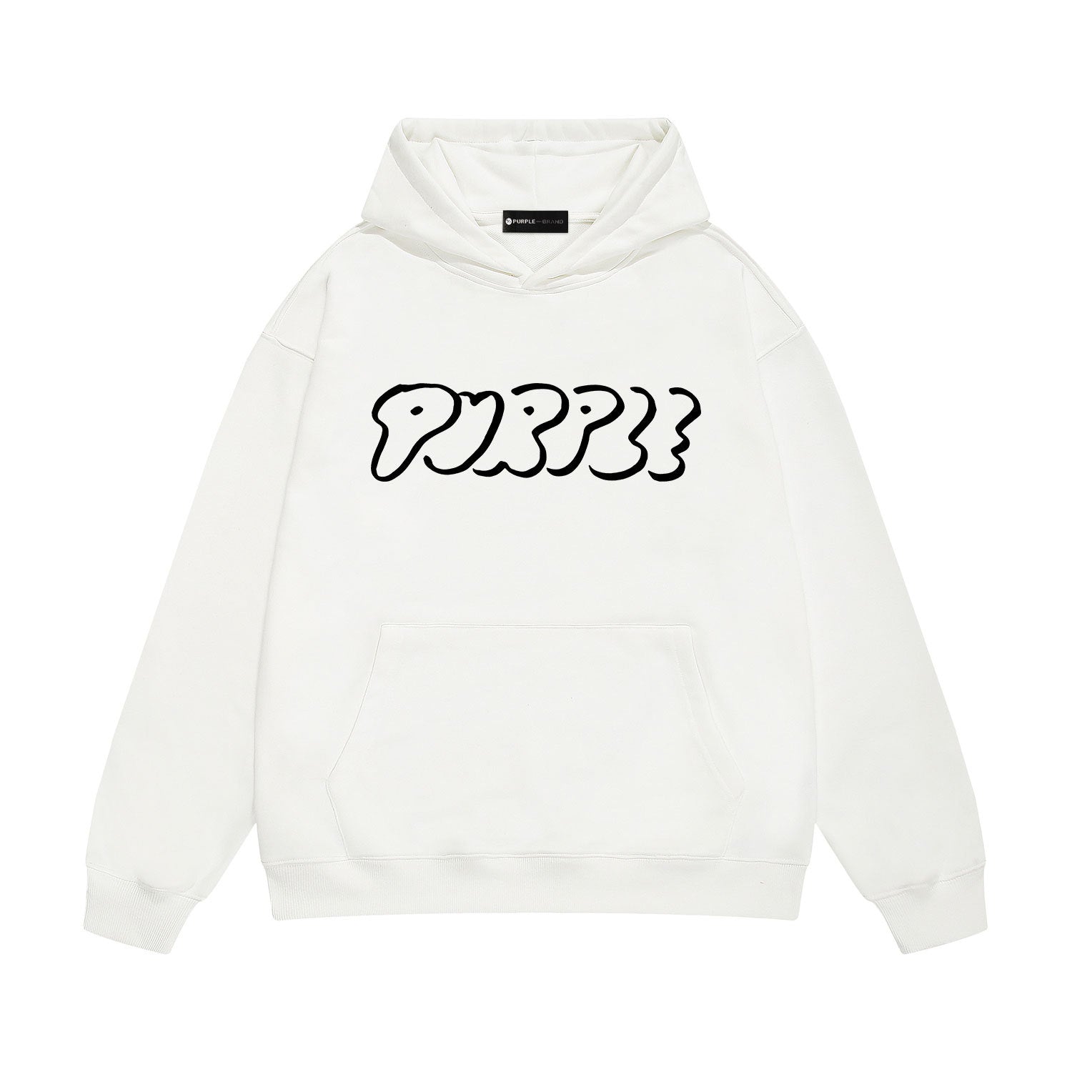 Purple Brand Hoodie Fashion Loose Hooded Sweater