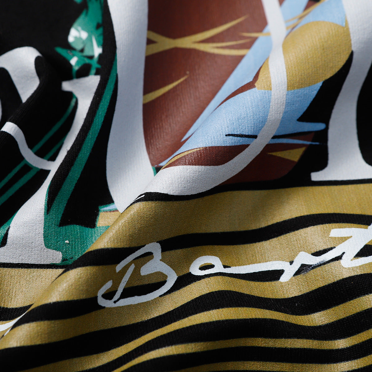 Rhude T Shirt Sailing Coconut Tree Print Short Sleeve T-Shirt