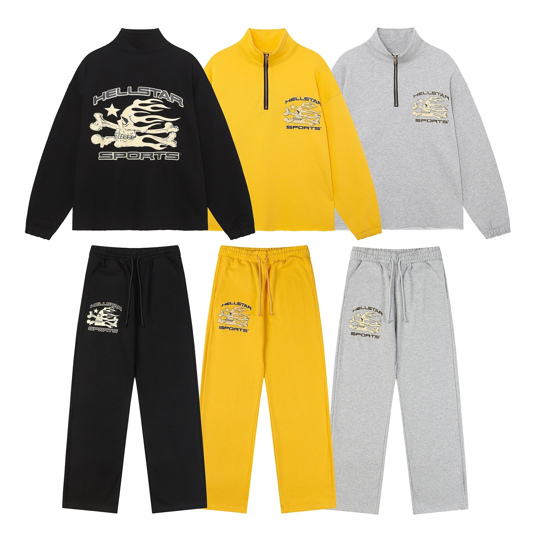 Hellstar Outfit: Jacket/Sweatpants (Separate Purchase Options) Fall Pants Sweater Sport